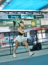 Nhan sắc và outfit táo bạo của hot girl khiến sân pickleball “nóng rực”