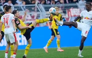 Dortmund hòa Leipzig, giữ vững vị trí thứ 2 trên BXH Bundesliga