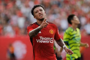Inter theo dõi sát sao tiền vệ Jadon Sancho của Manchester United