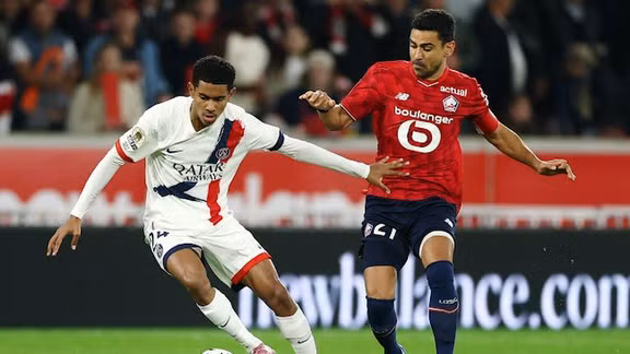 Lille và Paris Saint-Germain chia điểm 1-1 tại Stade Pierre-Mauroy sau 90 phút