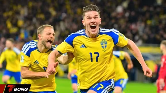 Cứu Nguy Phút Cuối, Gyokeres Đưa Thụy Điển Trở Lại World Cup