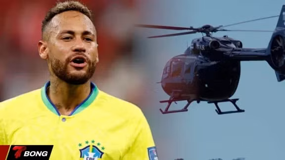 Neymar gây choáng khi đáp trực thăng 400 tỷ hội quân Brazil trong nỗi lo chấn thương