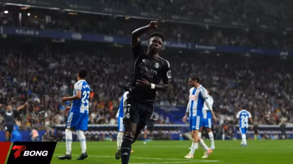 Espanyol 0-2 Real Madrid: Vinicius Junior lập cú đúp giải tỏa áp lực phòng thay đồ