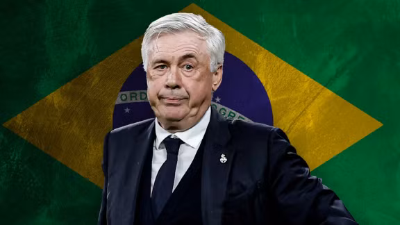 Ancelotti nỗ lực giải cơn khát vô địch World Cup của tuyển Brazil