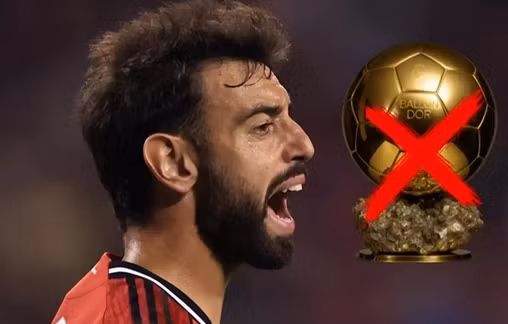 Bị gạch tên, Bruno Fernandes thốt lên 1 điều về Quả bóng Vàng 2025