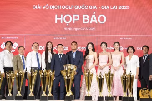 5 Hoa hậu, hot-girl "khuấy đảo" giải golf vô địch quốc gia 2025 ở Gia Lai