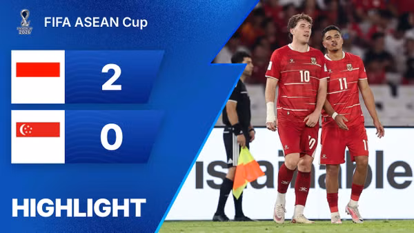 Xem lại | Indonesia 2 - 0 Singapore | 2026 | 25/09/2026