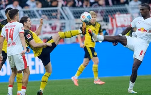 Dortmund hòa Leipzig, giữ vững vị trí thứ 2 trên BXH Bundesliga