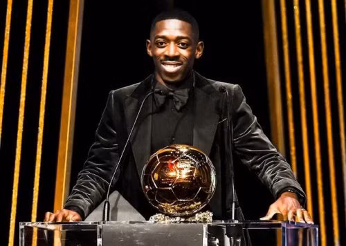 Dembele chính thức lên tiếng về việc giành được Quả bóng Vàng