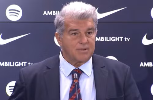 Joan Laporta chỉ trích trọng tài UEFA sau trận thua Inter Milan