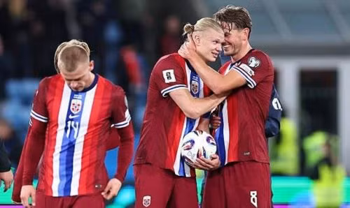 Haaland lập hattrick, Na Uy dễ dàng đè bẹp Israel