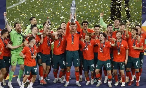 Ronaldo ghi bàn, Bồ Đào Nha vô địch UEFA Nations League
