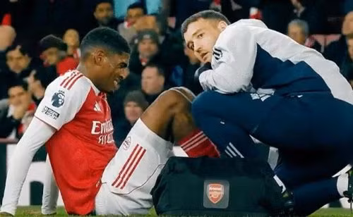 Arsenal lao đao: Trụ cột Cristhian Mosquera nghỉ 6 tuần