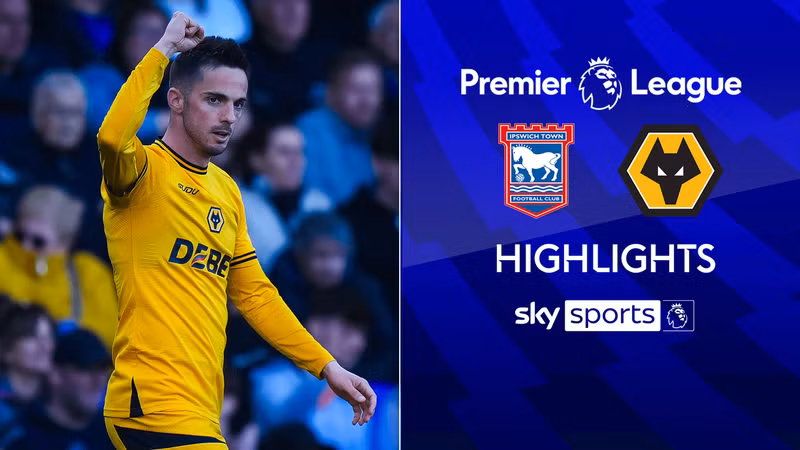 Video highlights: Ipswich vs. Wolverhampton • Vòng 30 Ngoại Hạng Anh