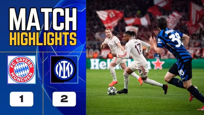 Video highlights: Bayern Munich vs. Inter Milan • Tứ kết Champion League