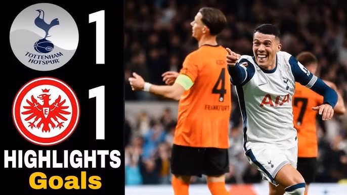 Video highlights: Tottenham vs. Frankfurt • Tứ kết Europa League