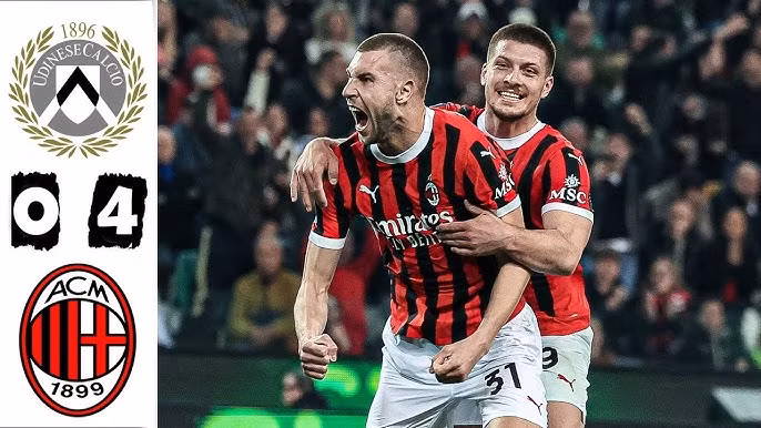 Video highlight: Udinese vs. AC Milan • Vòng 32 Serie A