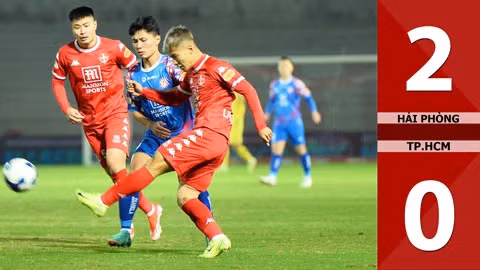 VIDEO bàn thắng Hải Phòng vs TP.HCM: (Vòng 12 V.League 2024/25)