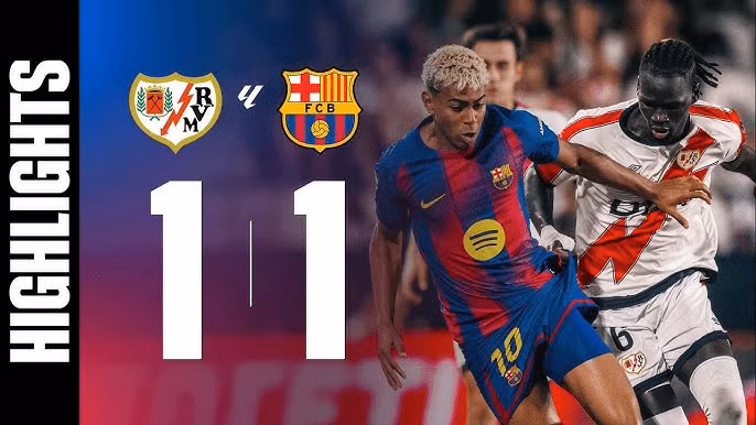Video highlight: Rayo Vallecano VS FC Barcelona [01-09-2025] • La Liga