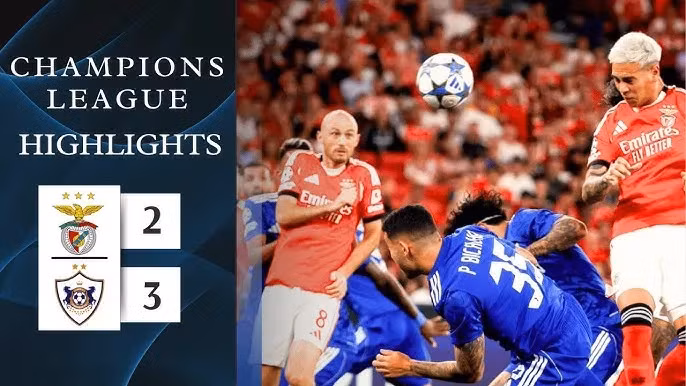 Video highlight: Benfica VS Qarabag [17-09-25] • UEFA Champions League