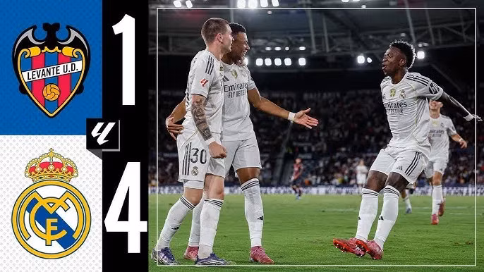 Video highlight: Levante VS Real Madrid [24-09-25] • La Liga