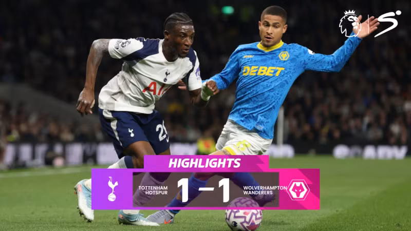 Video highlight: Tottenham Hotspur VS Wolverhampton Wanderers. [28-09-25] • English Premier League