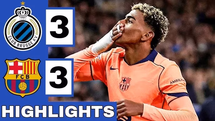 Video highlight: Club Brugge VS Barcelona  [06-11-25] • UEFA Champions League