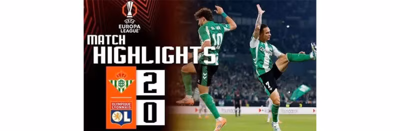 Video highlight: Real Betis VS Lyon  [07-11-25] • UEFA Europa League