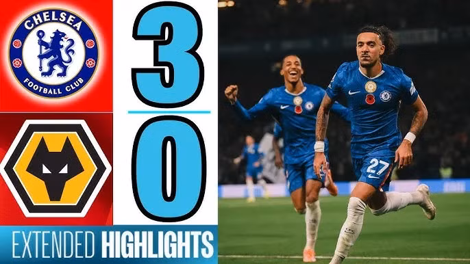 Video highlight: Chelsea VS Wolverhampton [09-11-25] • English Premier League