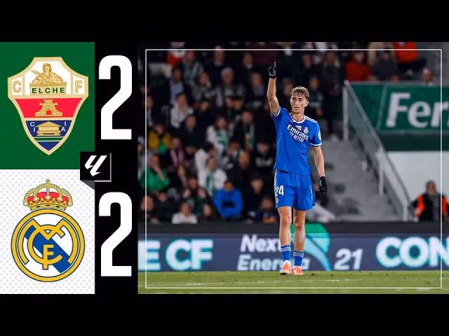 Video highlight: Elche vs. Real Madrid [24-11-25] • La Liga