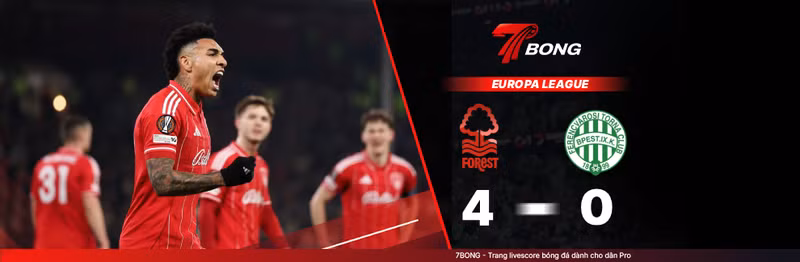 Video highlight: Nottingham VS Ferencvarosi TC [30-01-26] • UEFA Europa League