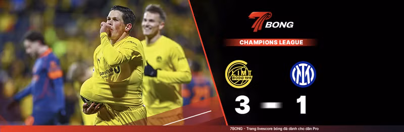 7BONG highlight: Bodo Glimt VS Inter Milan [19-02-26] • UEFA Champions League