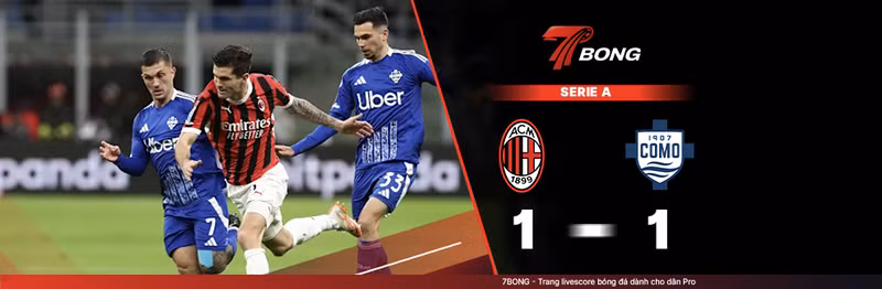 7BONG highlight: AC Milan VS Como [19-02-26] • Italian Serie A