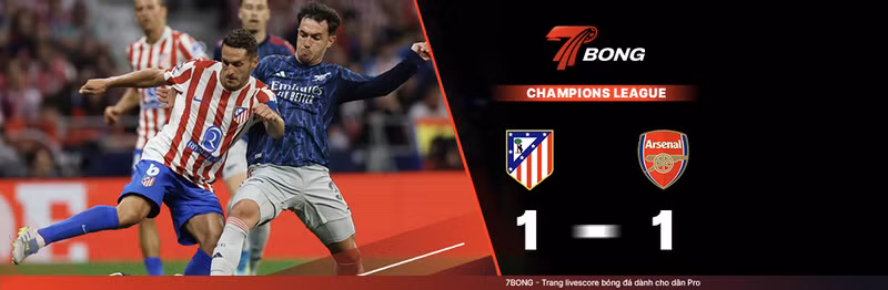 7BONG highlight: Atletico Madrid VS Arsenal [30-04-26] • UEFA Champions League