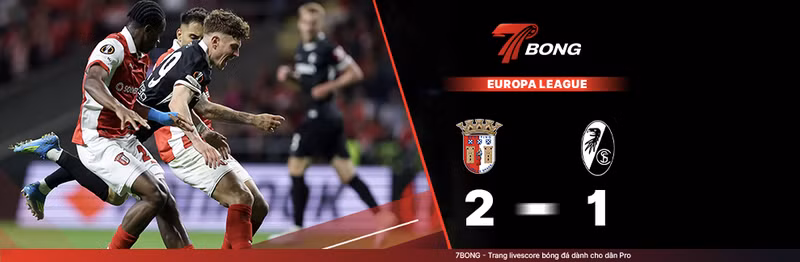 7BONG highlight: Sporting Braga VS Freiburg [01-05-26] • UEFA Europa League