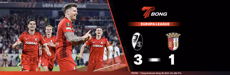7BONG highlight: Freiburg VS Sporting Braga [08-05-26] • UEFA Europa League