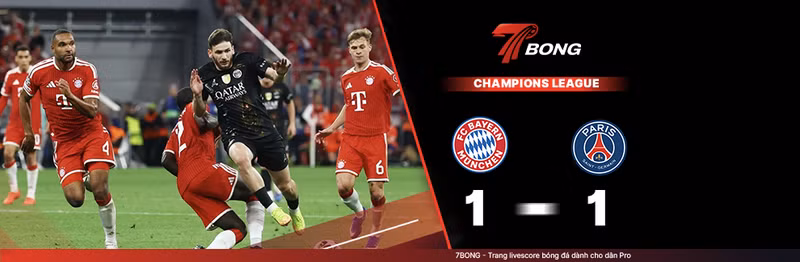 7BONG highlight: Bayern Munich VS PSG [07-05-26] • UEFA Champions League