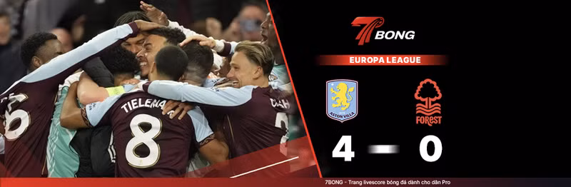 7BONG highlight: Aston Villa VS Nottingham [08-05-26] • UEFA Europa League