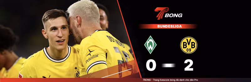 7BONG highlight: Werder Bremen VS Dortmund [16-05-26] • Bundesliga