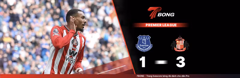7BONG highlight: Everton VS Sunderland [17-05-26] • English Premier League