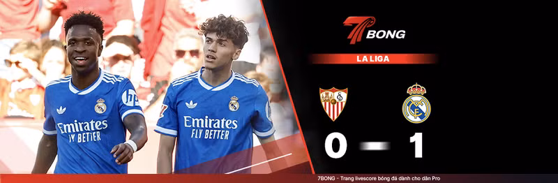 7BONG highlight: Sevilla VS Real Madrid [18-05-26] • Spanish La Liga