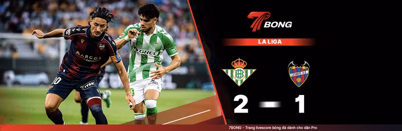 7BONG highlight: Real Betis VS Levante [24-05-26] • Spanish La Liga