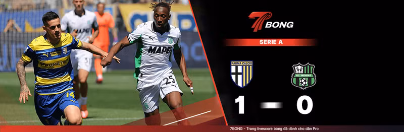 7BONG highlight: Parma VS Sassuolo [24-05-26] • Italian Serie A