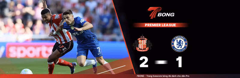 7BONG highlight: Sunderland VS Chelsea [24-05-26] • English Premier League