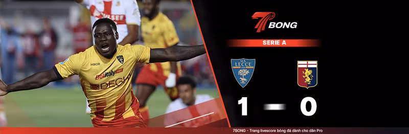 7BONG highlight: Lecce VS Genoa [25-05-26] • Italian Serie A