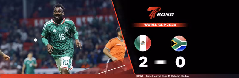7BONG highlight: Mexico VS South Africa [12-06-26] • FIFA World Cup