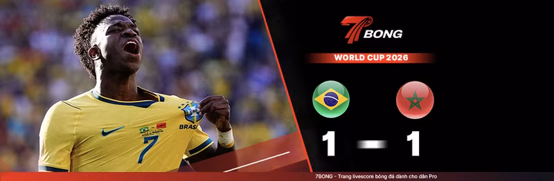 7BONG highlight: Brazil VS Ma Rốc [14-06-26] • FIFA World Cup