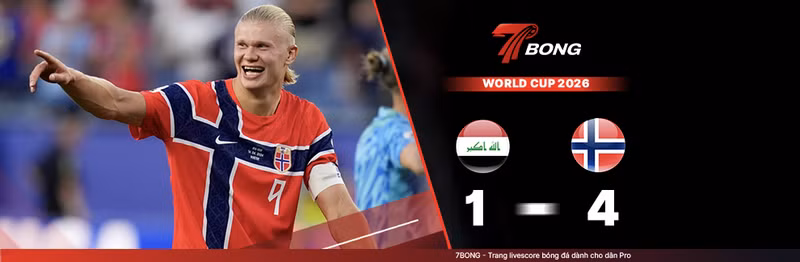 7BONG highlight: Iraq VS Na Uy [17-06-26] • FIFA World Cup 