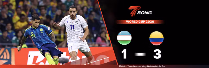 7BONG highlight: Uzbekistan VS Colombia [18-06-26] • FIFA World Cup 