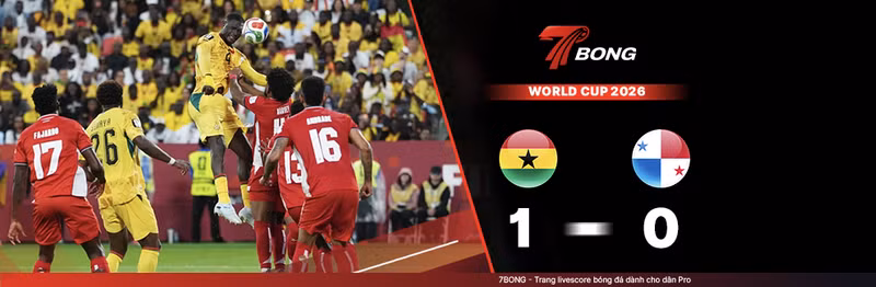 7BONG highlight: Ghana VS Panama [18-06-26] • FIFA World Cup